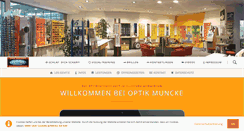 Desktop Screenshot of optik-muncke.de